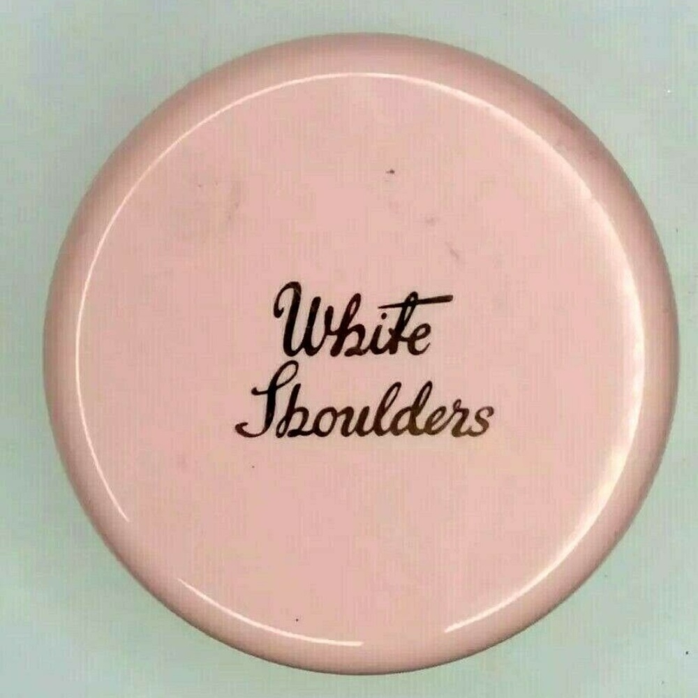 Vtg Evyan White Shoulders Perfumed  Body Powder